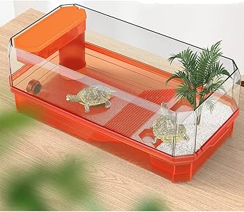 Amazon | ウミガメ水槽、プラガメ生息地、スッポン用水槽、ヤドカリ